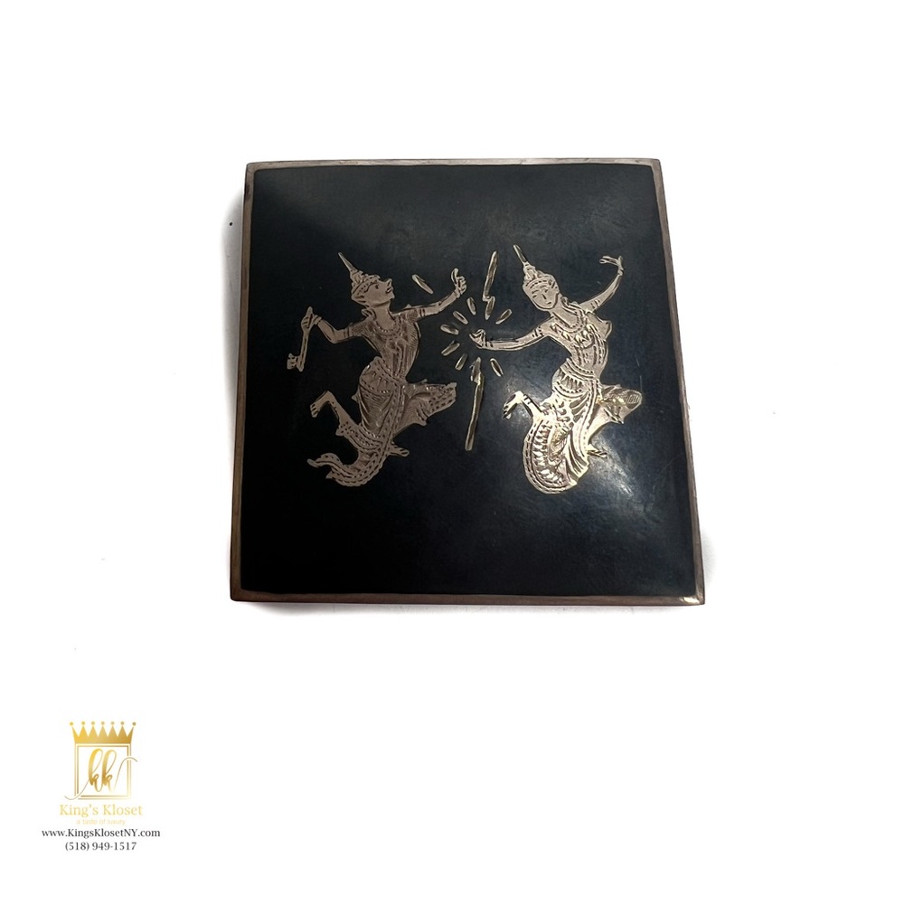 Vintage Siam Sterling brooch